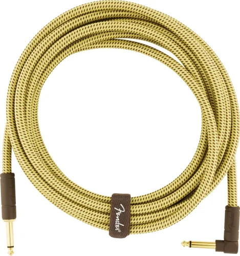 Miniatura 9 de Fender Cable de instrumentos de la serie Deluxe, recto/recto, Tweed, 18.6 pies