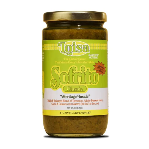 Miniatura 11 de Loisa Recaito Sofrito - Salsa de cocina, sin OMG, sin MSG, sin conservantes, sin colorantes artificiales, sin sabores artificiales, vegano, sabor