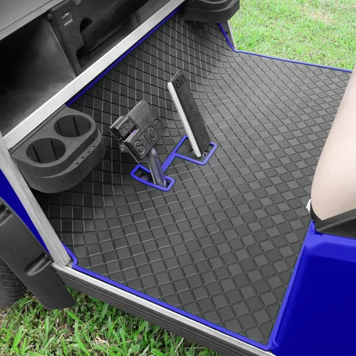 Miniatura 9 de Tapete de revestimiento de suelo para carrito de golf de 0.315 in de grosor, goma de cobertura completa, apto para Club Car DS 1982-2013/Villager