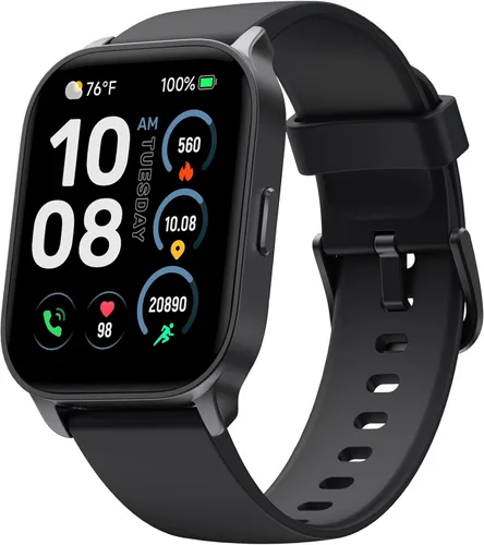 TOOBUR Reloj Inteligente para Hombres y Mujeres, Smartwatch Compatible con Teléfonos Android e iOS, Contestar/Realizar Llamadas, Reloj Rastreador de