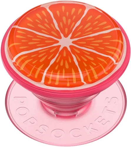 PopSockets Agarre para Teléfono con Soporte Expandible y Kickstand, Agarre Adhesivo - Jelly Citrus