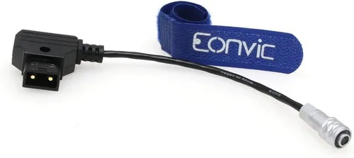 Miniatura 6 de Weipu 2 pines hembra para BMPCC 4K Blackmagic Pocket 4K a D-Tap Cable de alimentación oro montaje en V batería 1M