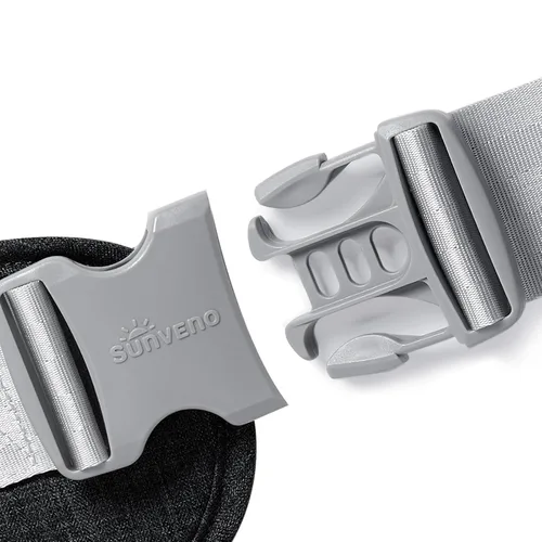 Miniatura 12 de SUNVENO Portabebés ergonómico 3 en 1 con asiento de cadera para recién nacidos y niños pequeños, soporta 20 libras y más, alivio de cintura
