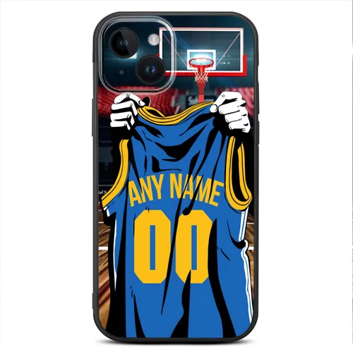 Miniatura 7 de Nombre y número personalizados de bricolaje – Camiseta de baloncesto de Oklahoma City – Funda de silicona líquida para iPhone 17 Air 16 15 Pro Max
