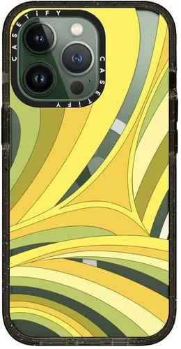 Miniatura 382 de Funda Impact de CASETiFY para iPhone 13 Pro Max con Magsafe - Estuche Claro Cuento de Invierno - Claro Negro Estuche transparente Winter Tale