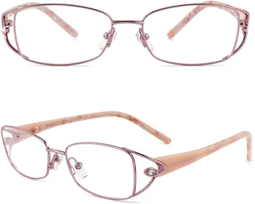 Miniatura 2 de Gafas de lectura para computadora con bloqueo de luz azul con estilo para mujer, bisagra de resorte