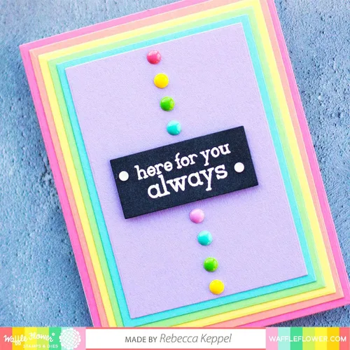 Miniatura 2 de Troqueles de corte con marco rectangular para sellos y tarjetas