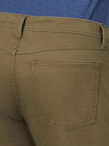 Miniatura 6 de Wrangler Authentics - Pantalón de sarga de corte recto para hombre