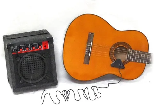 Miniatura 2 de GSP-1 Pastilla acústica para guitarra acústica con cable de 9 pies y enchufe de 1/4", Transductor Deluxe