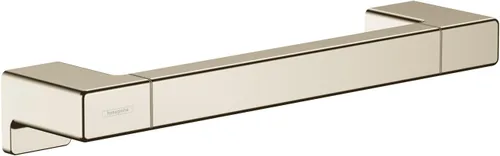 Miniatura 3 de hansgrohe AddStoris 41744250 - Toallero moderno, 12 pulgadas, color dorado cepillado