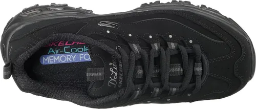 Miniatura 6 de Skechers D'Lites - Tenis de espuma viscoelástica con cordones para mujer