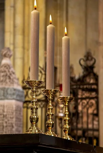 Miniatura 6 de Hyoola Velas de cena de 10 pulgadas – Paquete de 12 – Palitos de vela altos sin perfume rústico de larga duración Sahara