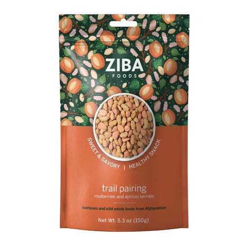 Miniatura 13 de Ziba Foods Trail Pairing - Mezcla de granos de albaricoque dulce y moras secas, sin OMG, vegano, apto para 30 integrales y paleo, alto en fibra