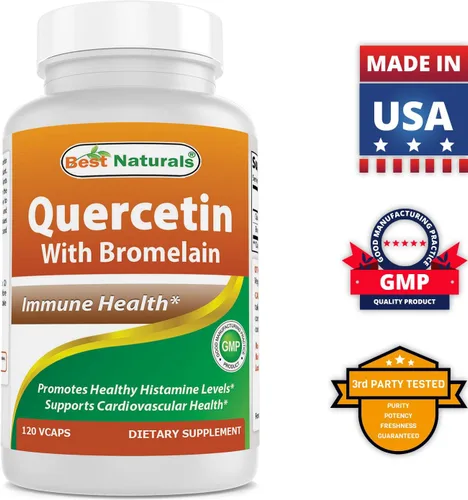 Miniatura 5 de Best Naturals NAC 600 mg y quercetina con bromelina