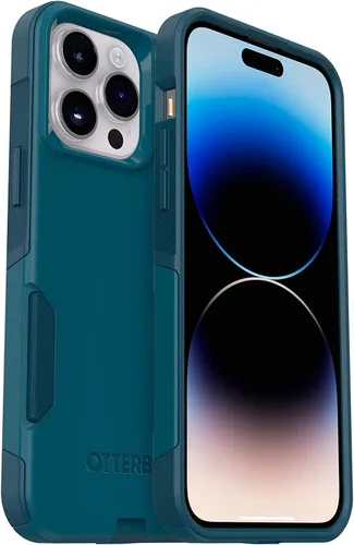 Miniatura 11 de OtterBox iPhone 14 Pro Max (Solo) - Estuche de la Serie Commuter - Negro - Delgado y Resistente - Apto para Bolsillo - con Protección de Puertos