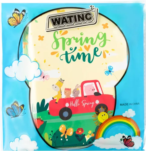 Miniatura 6 de WATINC 24 libros para colorear de primavera, folleto de colores primaverales, suministros de fiesta de arte a granel para niños, libro de pintura