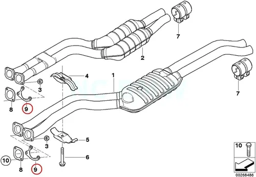 Miniatura 2 de BMW Brida genuina estable