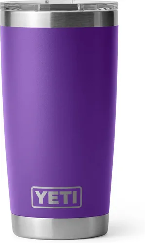 Miniatura 66 de YETI Rambler - Vaso de acero inoxidable con aislamiento al vacío de 20 onzas con tapa MagSlider Verde mar