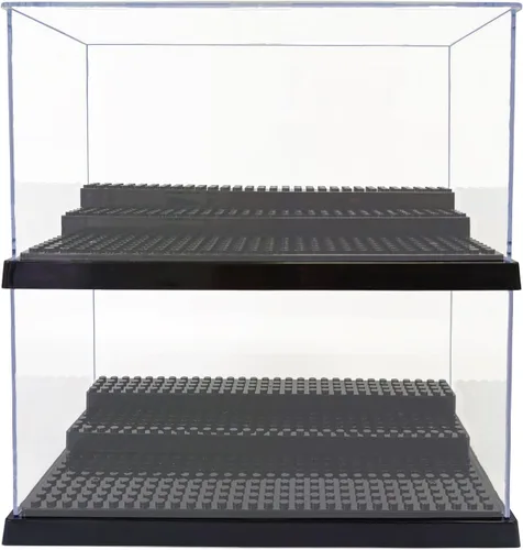 Miniatura 9 de Vitrina para bloques de figuras de acción de minifiguras, caja de exhibición de almacenamiento para minifiguras LEGO, apta para amantes de LEGO
