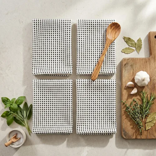 Miniatura 277 de Urban Villa Toallas de cocina 100% algodón para cocina (juego de 6) 20"x30" toallas de cocina altamente absorbentes, juego de ropa de cocina