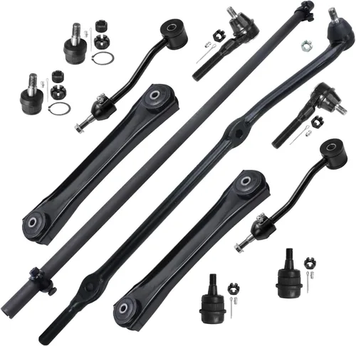 Miniatura 15 de Detroit Axle - Kit de suspensión delantera de 12 piezas para Mercury Grand Marquis Ford Crown Victoria Town Car 2003-2011, 2 brazos de control