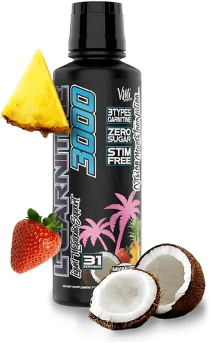 Miniatura 8 de VMI Sports L-Carnitina 3000 Líquido Suplemento de carnitina de 3000 mg Cero calorías cero azúcar Keto apto para hombres y mujeres – Gran sabor