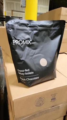 Miniatura 3 de Suplemento de Proteína de Suero Aislado ProMix Nutrition en Polvo, Chocolate - Alimentado con Pasto - Batidos de Fitness y Nutrición Post