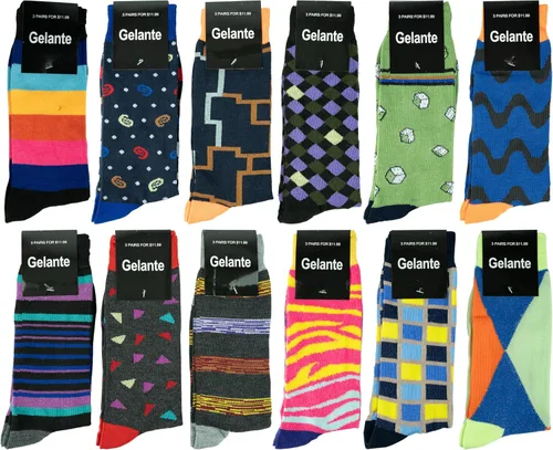 Miniatura 2 de 12 pares de calcetines de vestir para hombre