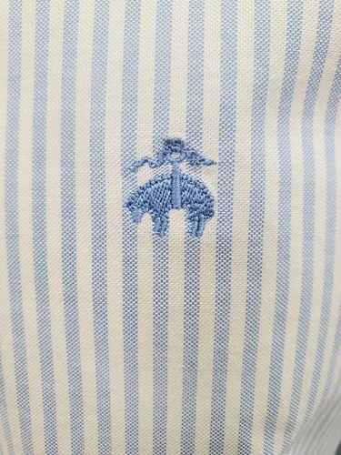 Miniatura 4 de Brooks Brothers Regent Fit All Cotton The Original Polo con botones para hombre