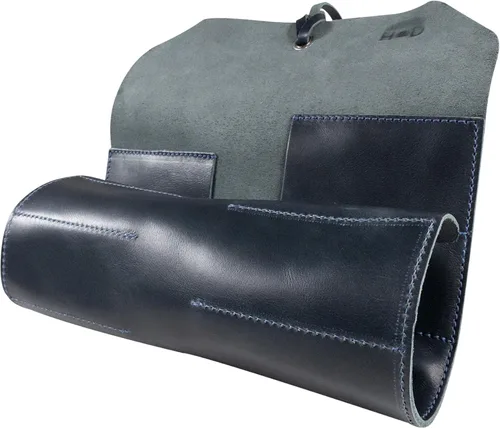 Miniatura 5 de Hide & Drink, Bolsa enrollable rústica pequeña para herramientas (10 ranuras), bolsa de mano portátil, almacenamiento de taller, organizador