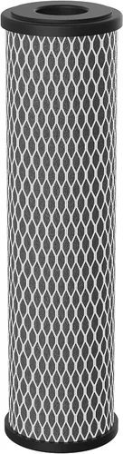 Miniatura 2 de Pentair Pentek C1 Filtro de agua de carbón, 10 pulgadas, cartucho de repuesto impregnado de carbono activado en polvo de celulosa de doble propósito