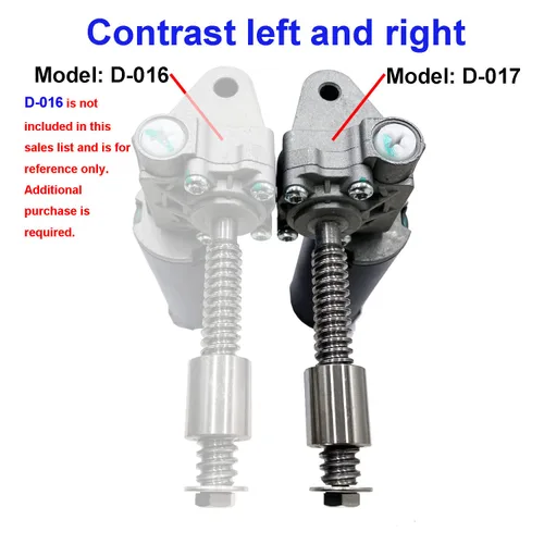 Miniatura 6 de Motor de gusano del motor del asiento del poder de 12V DC, configuración de la mano derecha de la impulsión del gusano