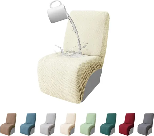 Miniatura 96 de Fundas de sofá reclinable seccional 100% impermeables para sofá reclinable en forma de L, funda de sofá modular de esquina en forma de L, fundas
