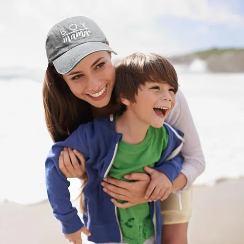 Miniatura 6 de NVJUI JUFOPL Gorra de béisbol ajustable para mujer y niño
