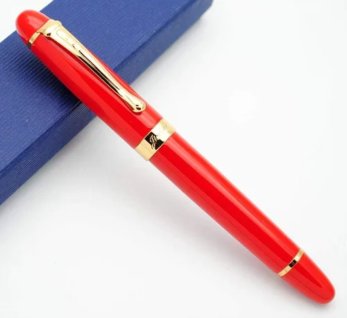 Miniatura 5 de JINHAO X450 - Pluma estilográfica con punta M (negro brillante)