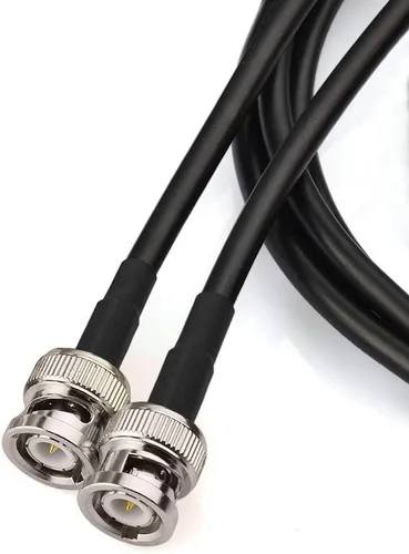 Miniatura 2 de Bingfu BNC macho a BNC macho RG58 50 Ohm Cable de puente coaxial 3.3 ft 3 pies para radio CB Radio aficionado Radio móvil Escáner de policía Escáner
