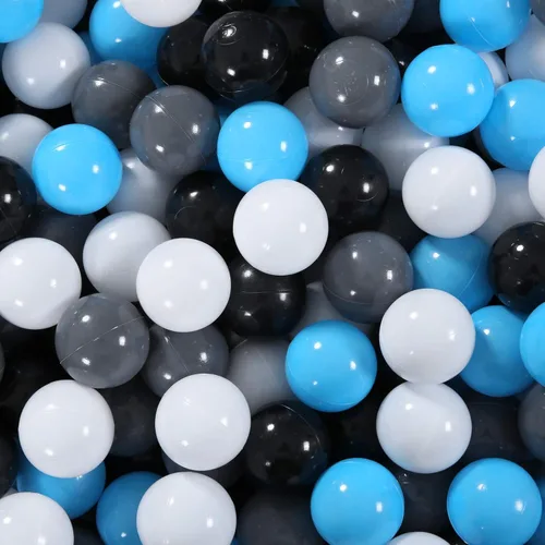 Miniatura 10 de STARBOLO Pelotas de Piscina de Pelotas para Niños Pequeños Paquete de 100 200 500 - Sin BPA y Ftalatos No Tóxicas A Prueba de Aplastamiento Pelotas