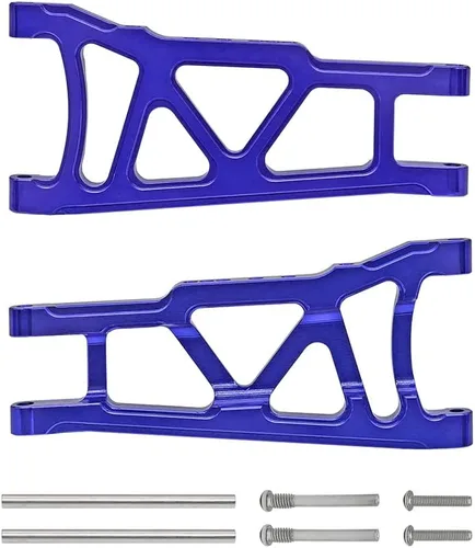 Miniatura 2 de 4 piezas de suspensión delantera y trasera de aluminio de reemplazo de 3655x para RC Traxxas 1/10 Slash Stampede 4x4 4WD Rally XO-1 Opción Hop Ups