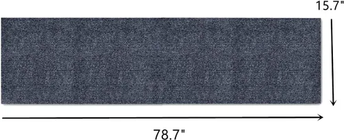 Miniatura 7 de SHENGOCASE Alfombrilla autoadhesiva recortable de 78.7 x 15.8 pulgadas, repuesto para estantes de árbol de gato, escalones de muebles de pared