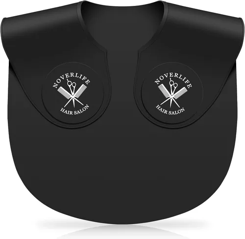 Miniatura 9 de Noverlife Hair Cutting Collar, Waterproof Silicone Hair Dye Collar, Barber Hair Cutting Pad Haircut Neck Wrap for Salon