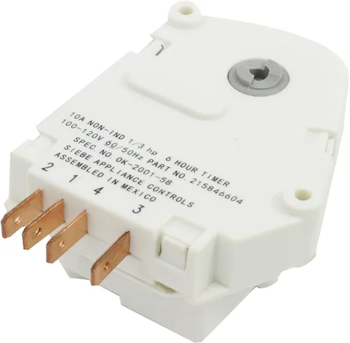 Miniatura 3 de Paquete de 2 temporizadores de descongelación para refrigerador 215846604 de repuesto para refrigerador Frigidaire LFHT1513LW9 - Compatible