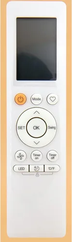 Miniatura 2 de YING RAY Mando a Distancia de Repuesto para Midea RG10A(B2S)/BGEFU1 MSAGBU-09HRFN8-QRD1GW(GA) MSAGBU-12HRFN8-QRD1GW(GA) MSAGBU-18HRFN8-QRD1GW