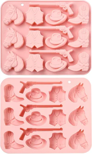 Miniatura 22 de 2 moldes de silicona en forma de caracol de 4 cavidades para chocolate para decoración de pasteles, gelatina, cubitos de hielo, golosinas