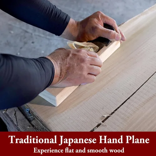 Miniatura 2 de SUIZAN Kanna - Cepilladora de madera japonesa de 2.4 pulgadas, herramientas profesionales para trabajar la madera