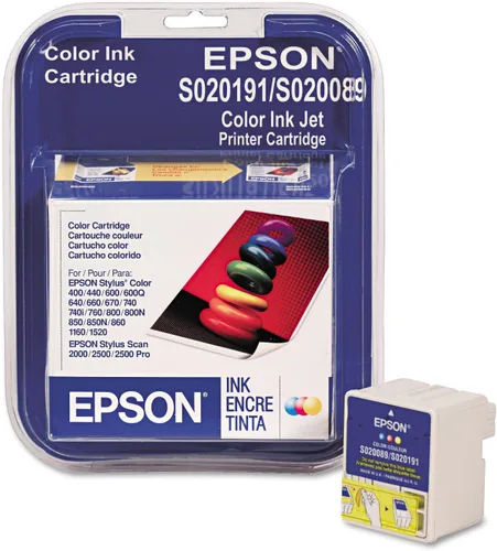 Miniatura 3 de Epson Cartucho de inyección de tinta Color S191089S020191S020089