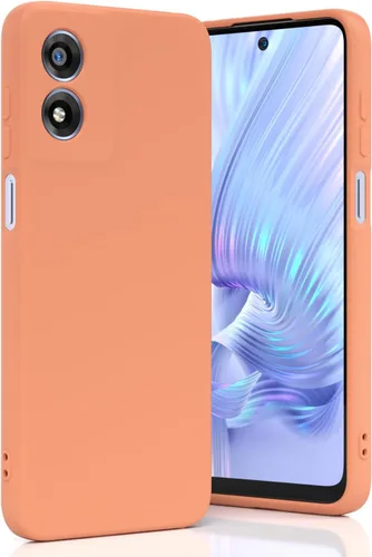 Miniatura 9 de Funda para Moto G Play 2024 4G, silicona líquida, delgada, suave, TPU, protección de cuerpo completo, a prueba de golpes, para G Play 2024 4G (negro)