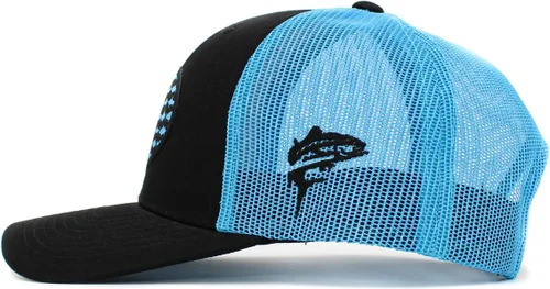 Miniatura 248 de KBETHOS Tactical Operator Collection USA Fishing Mesh Ballcap Flag Patch America Outdoors Trucker Baseball Cap