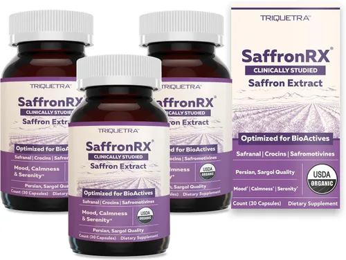 Miniatura 9 de Extracto de Azafrán Orgánico: Extracto Optimizado con Safromotivinas, Safranal y Crocinas – Clínicamente Estudiado Calidad Premium Sargol Persa