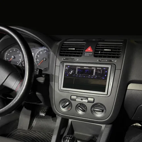 Miniatura 10 de Scosche ICVW6BN Kit de instalación de radio doble DIN para tablero compatible con vehículos Volkswagen amplificados no de fábrica seleccionados