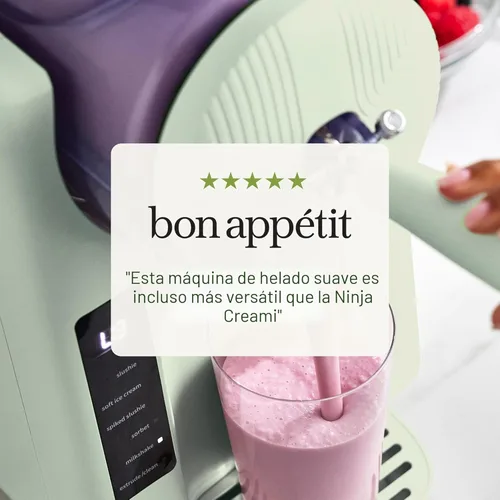 Miniatura 6 de GreenPan Frost, máquina para hacer helados y batidos, servicio suave, sorbete, margaritas, batidos, yogur congelado, sin precongelación, listo en 15